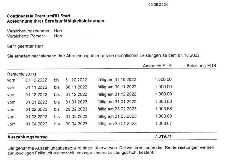 Mehr über den Artikel erfahren Wie ich einem Bekannten zu seiner wohlverdienten Berufsunfähigkeitsrente verholfen habe