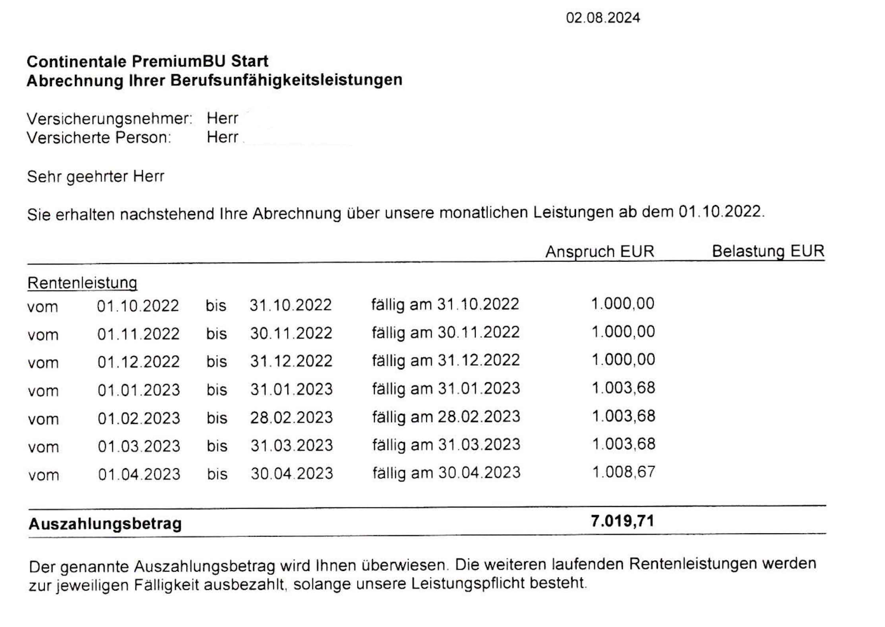 Mehr über den Artikel erfahren Wie ich einem Bekannten zu seiner wohlverdienten Berufsunfähigkeitsrente verholfen habe