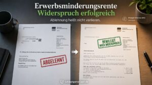 Praxisfall Erwerbsminderungsrente: Erst abgelehnt – nach Widerspruch bewilligt – volle Erwerbsminderungsrente bei Multipler Sklerose